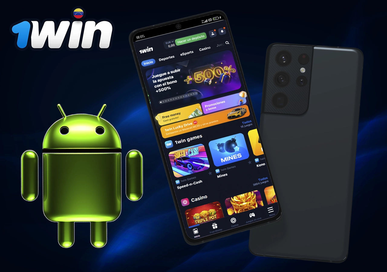 Cómo descargar la aplicación móvil 1Win en Android paso 2